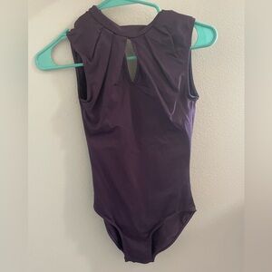 Ballet Rosa purple keyhole leotard size XS